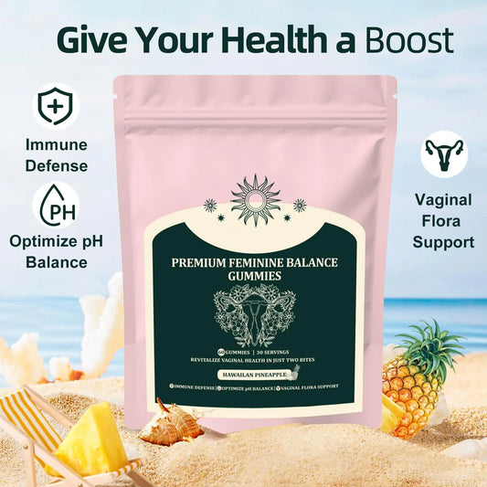 WISHCA Premium Feminine Probiotic Gummies: Natural Support for Vaginal Health & Daily Wellness